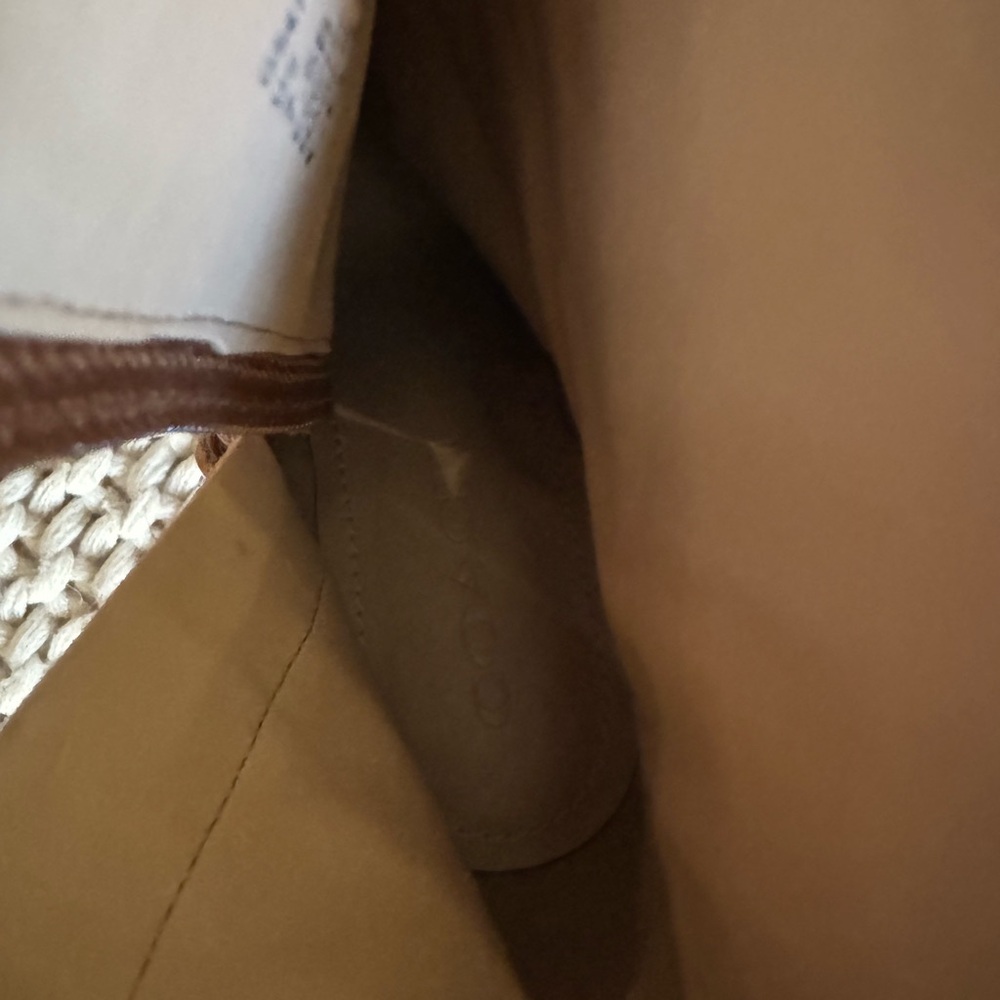 Coach Tan Croc-Embossed Heeled Bootie - Picture 7 of 7